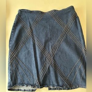 Jamie Nicole stretch Jean skirt